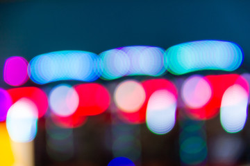 Defocused lights