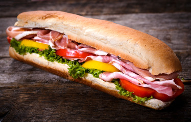 Prosciutto sandwich