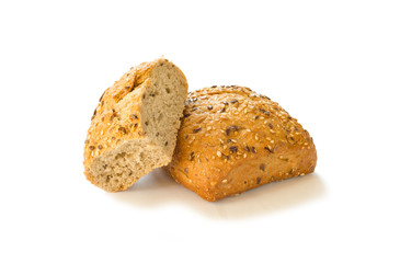Pane integrale con semi di sesamo