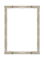 Isolated Ornate Stone Frame