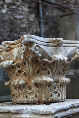 Part of ancient column