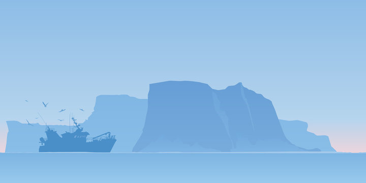 Bateau Peche Iceberg