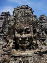 Bayon temple at Angkor, Cambodia