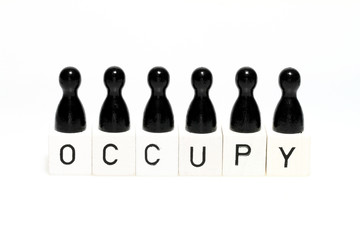 Occupy-Bewegung - obrazy, fototapety, plakaty