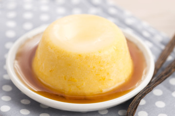 Pumpkin panna cotta