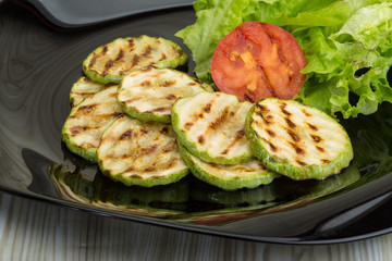 Grilled zucchini