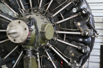 ausgebauter Sternmotor