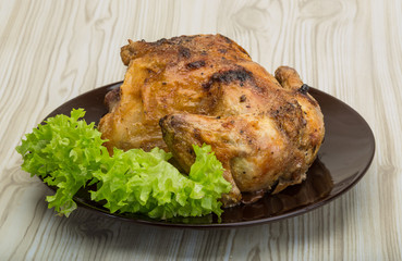 Roasted chicken