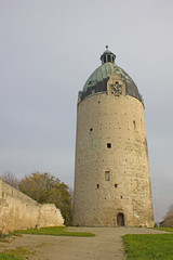 Freyburg: Bergfried der Neuenburg (Sachsen-Anhalt)