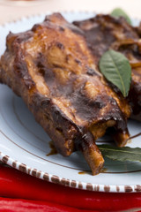Barbecued Pork Baby Back Ribs