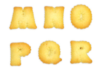 Letters Cookies