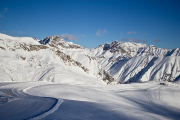 winter time in Alps