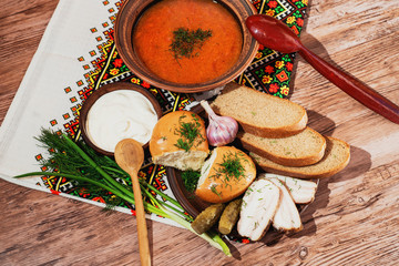 national ukrainian borscht