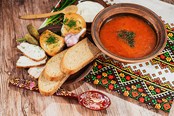 national ukrainian borscht
