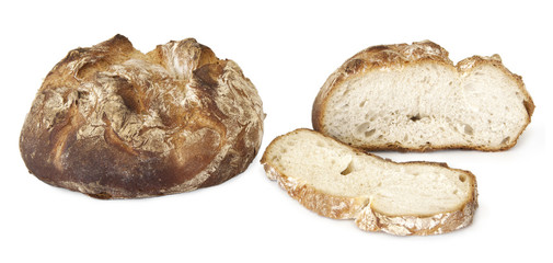 bread baked in a traditional oven