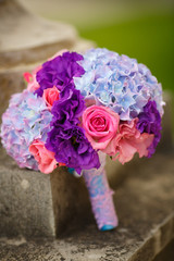 Wedding flowers bouquet bride marriage decoration