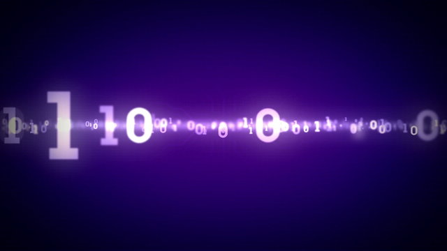 Binary Numbers Tracking Purple