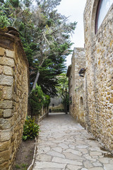 Obraz premium Medieval Street in Catalonia