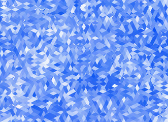 blue cold particle in Chaotic Arrangement. Holiday bokeh backgro