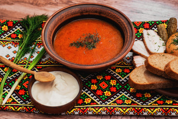 national ukrainian borscht