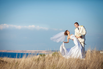 wedding bride groom dance marriage day