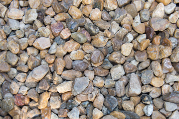 Multicolored stones