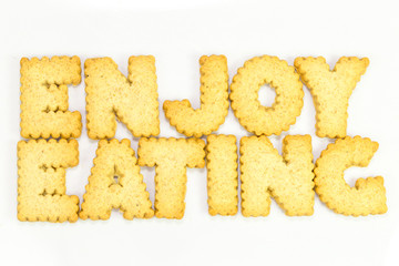 Letters Cookies