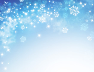 frozen festive background