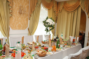 wedding table party catering