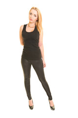 Fototapeta premium Portrait de belle fille 