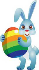 Rabbit Easter Vector Illustration