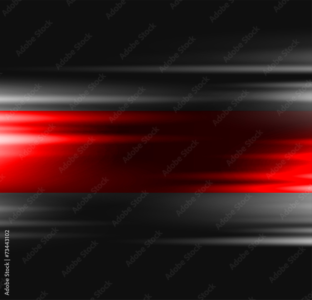 Poster Abstract dark background with  light lines