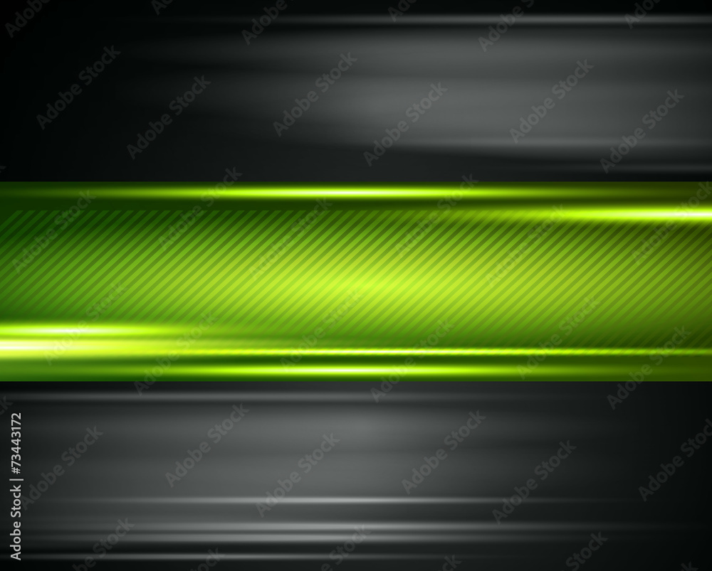 Poster Abstract dark background with  light lines
