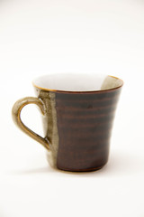 Ceramic coffee cup