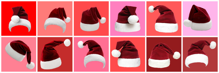 Weihnachtsmützen Set 18