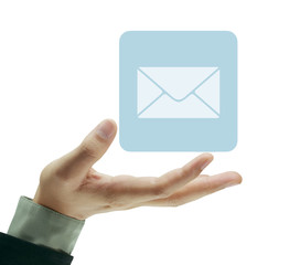 social network structure in  hand