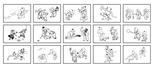 chinese kids and traditional gaming