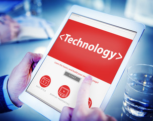 The Cloud Data Center Technology Online Internet Concept