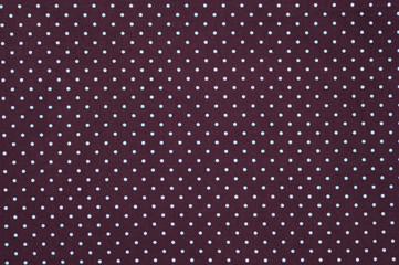 Seamless polka dots fabric for background