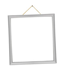 Retro frame on rope