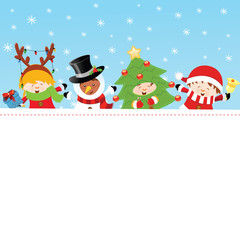 Costumed Kids' Christmas Messages