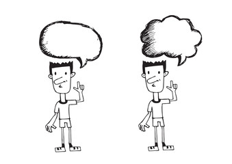 People  Speech Bubble dialog