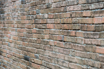 Brick wall closeup