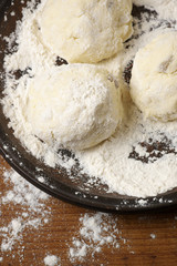 Cooking: dough balls
