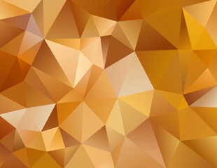 autumn background with triangles shapes