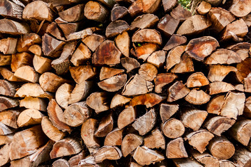 Pile of wood