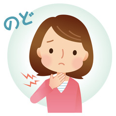風邪の女性　症状