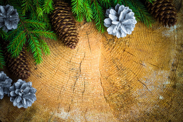 Christmas tree spruce pine wooden © Yotka