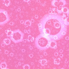 Abstract pink symbols seamless background