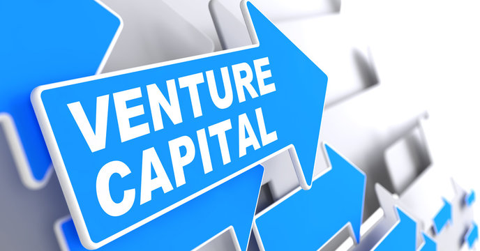 Venture Capital on Direction Arrow Sign.
